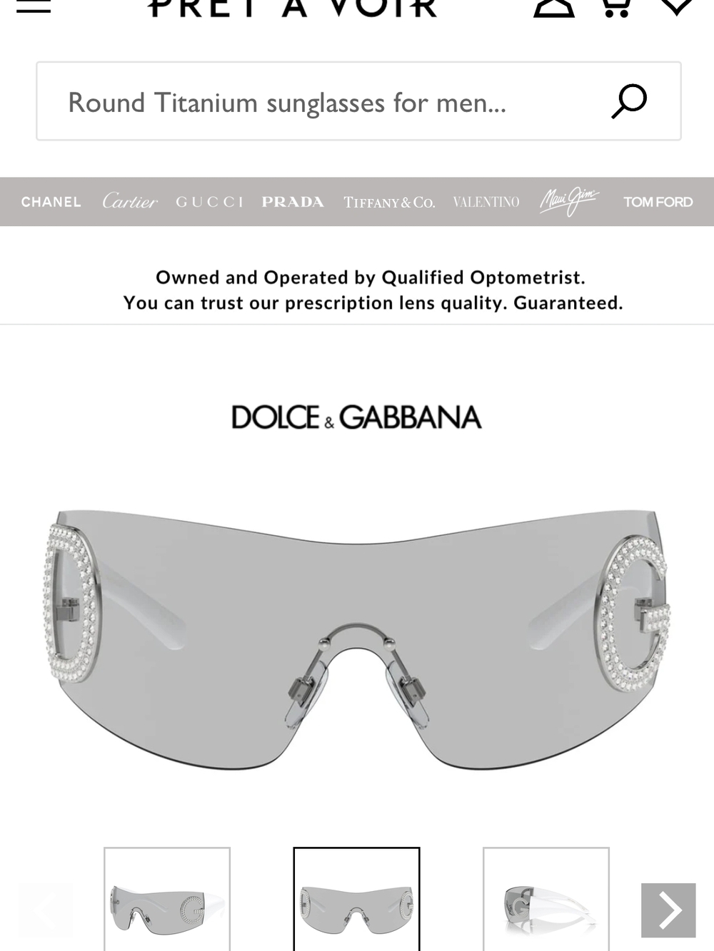Dolce & Gabbana Silver Shield Sunglasses with Crystal DG Logos